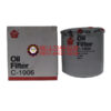 OIL FILTER PART NUMBER C-1006 SAKURA SPARE PART ALAT BERAT