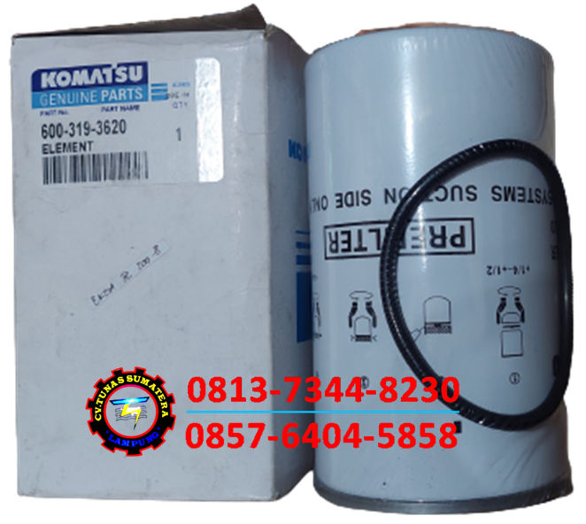FILTER FUEL, PN. 600-319-3620 KOMATSU - Gambar 2