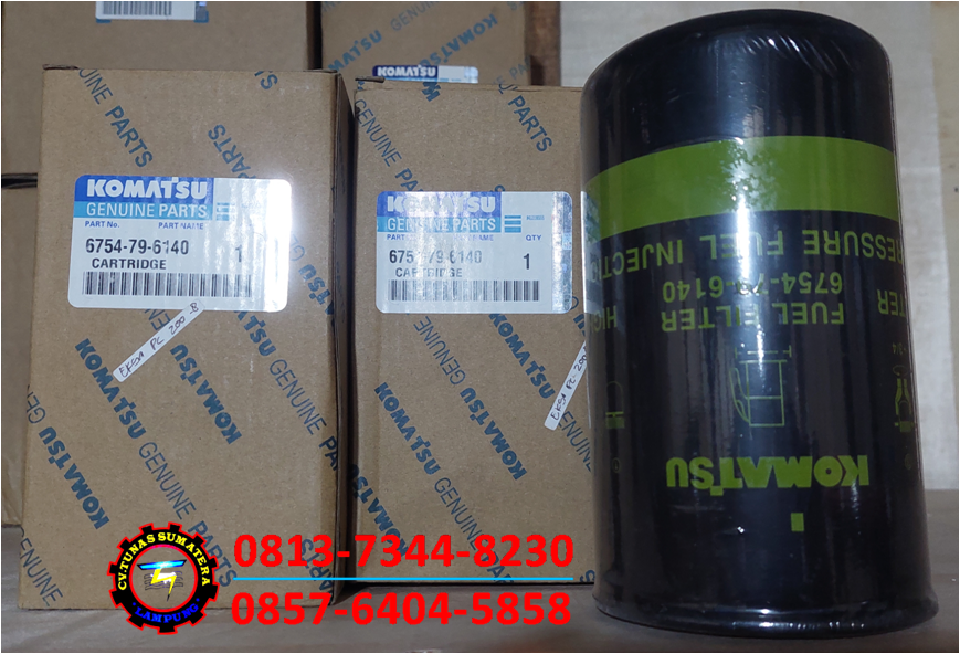 FILTER FUEL, PN. 6754-79-6140 KOMATSU - Gambar 2