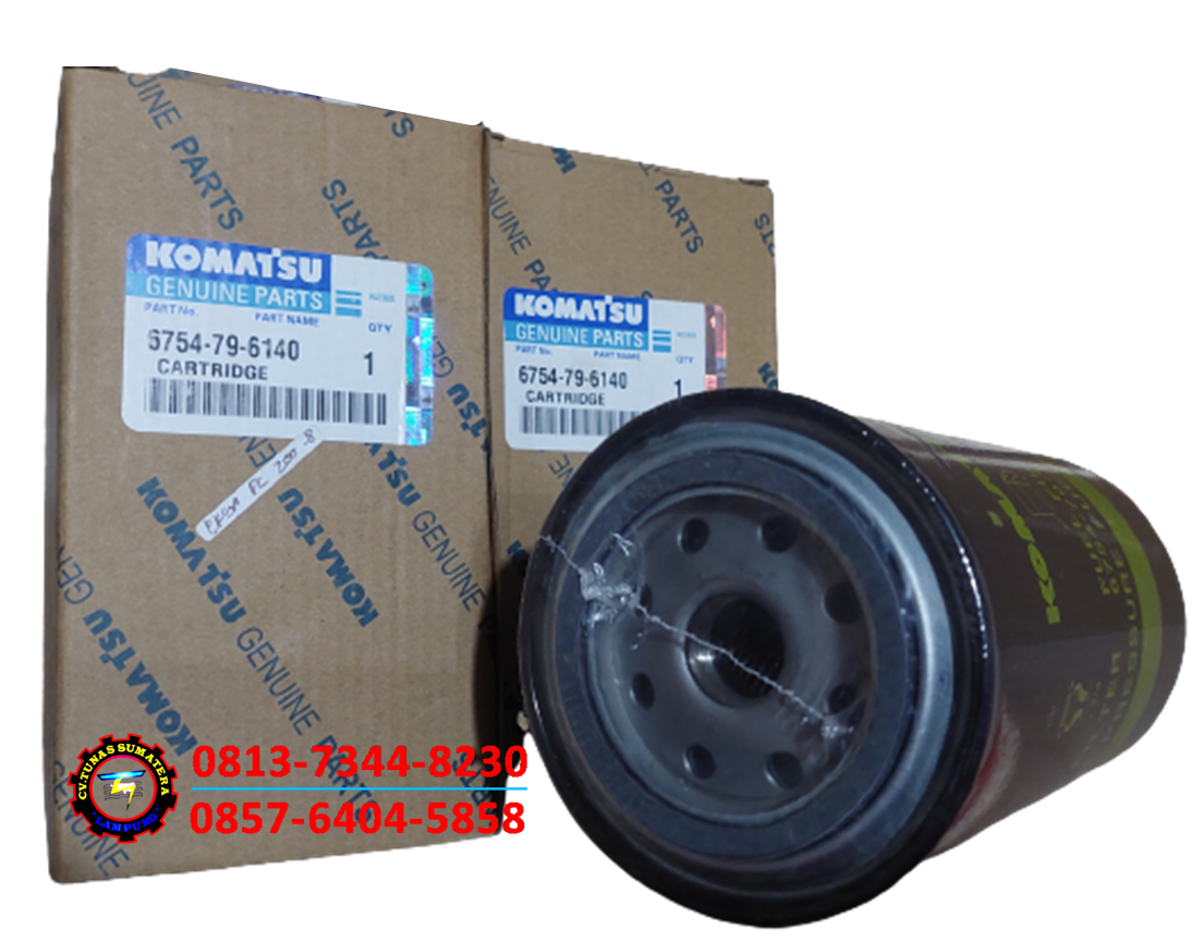FILTER FUEL, PN. 6754-79-6140 KOMATSU - Gambar 3