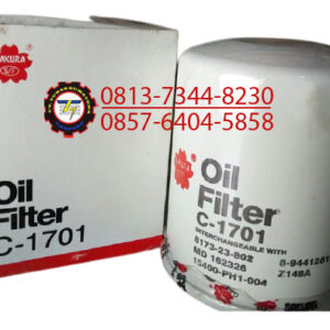 OIL FILTER, PN. C-1701 SAKURA