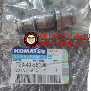 VALVE ASS'Y-UNLOAD, PN. 723-40-56100 KOMATSU