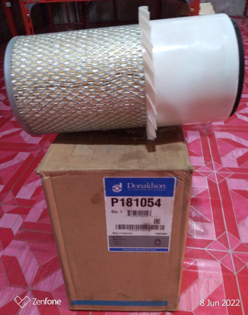 AIR FILTER, PRIMARY FINNED, PN. P181054 DONALDSON CV Tunas Sumatera