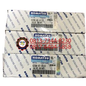 VALVE INTAKE, PN. 6204-41-4110 KOMATSU
