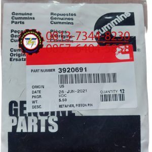 RETAINER PISTON PIN, PN. 3920691