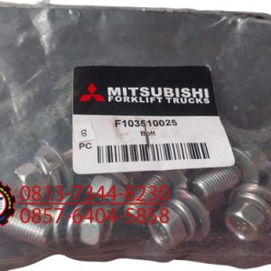 BOLT, PN. F103510025 MITSUBISHI