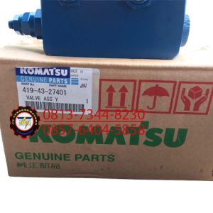 VALVE ASSY, PN. 419-43-27401 KOMATSU